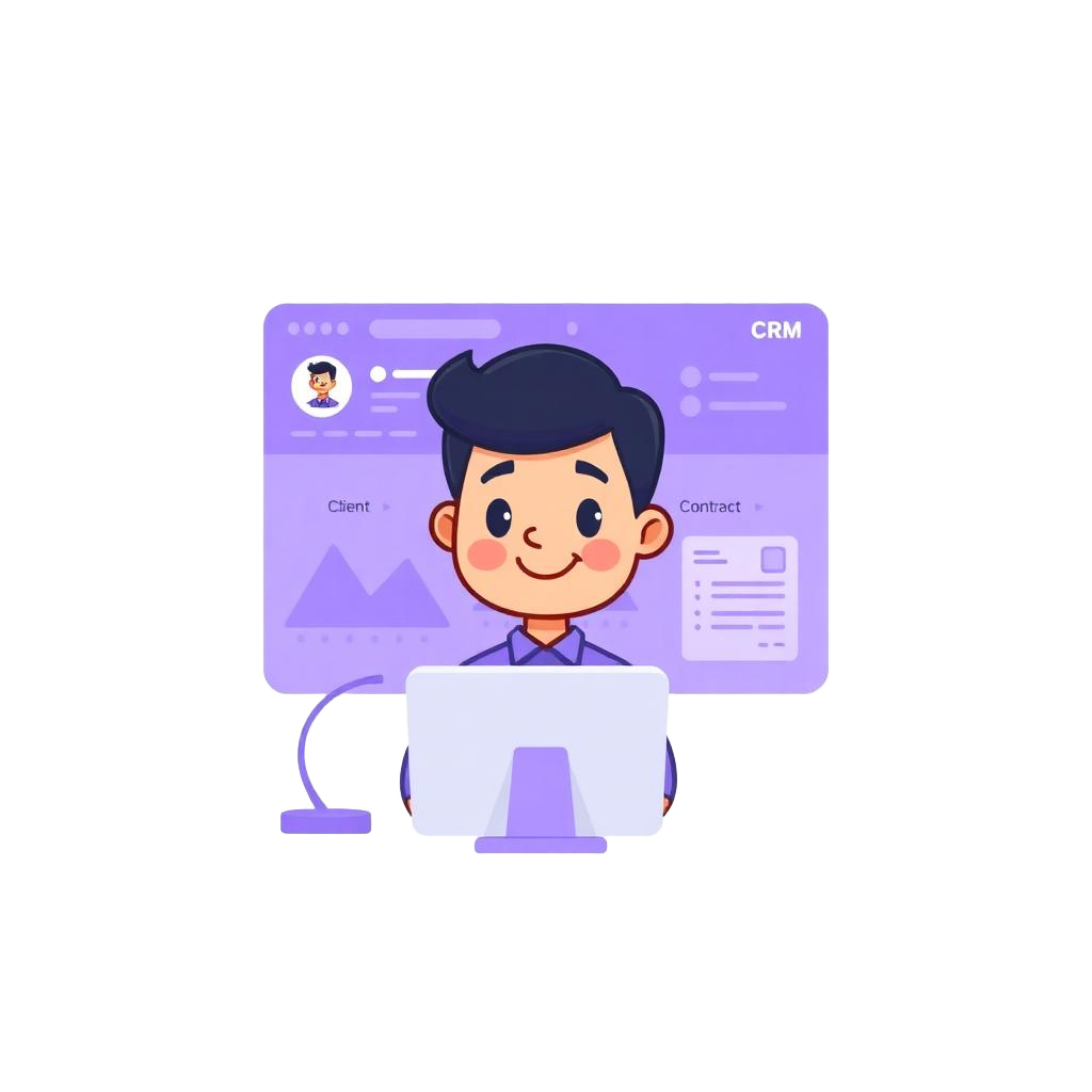 Client Management illustration for professional photographers