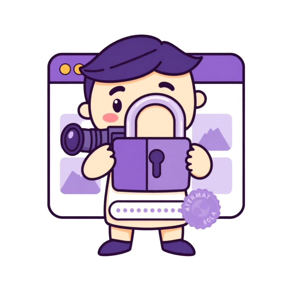 Password Protected Galleries illustration for professional photographers